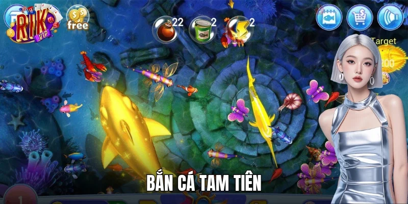 Bắn Cá Tam Tiên RIKVIP - Chơi Nhanh Thắng Lớn Trong 5 Phút