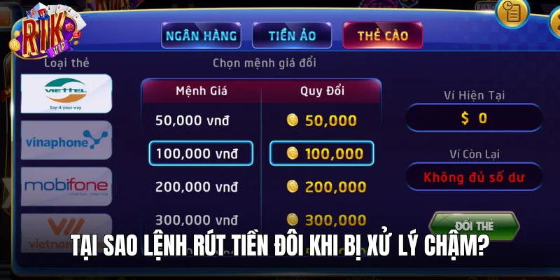 Những lý do thực hiện lệnh chậm hơn so với dự kiến ban đầu